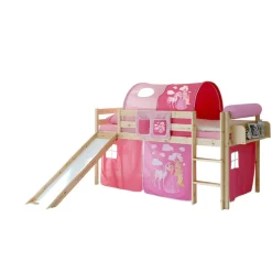 Kinderbett Round mit Rutsche