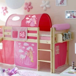 Kinderbett Round mit Rutsche