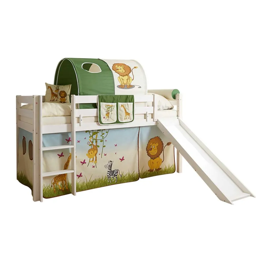 Kinderbett Siorodo mit Rutsche