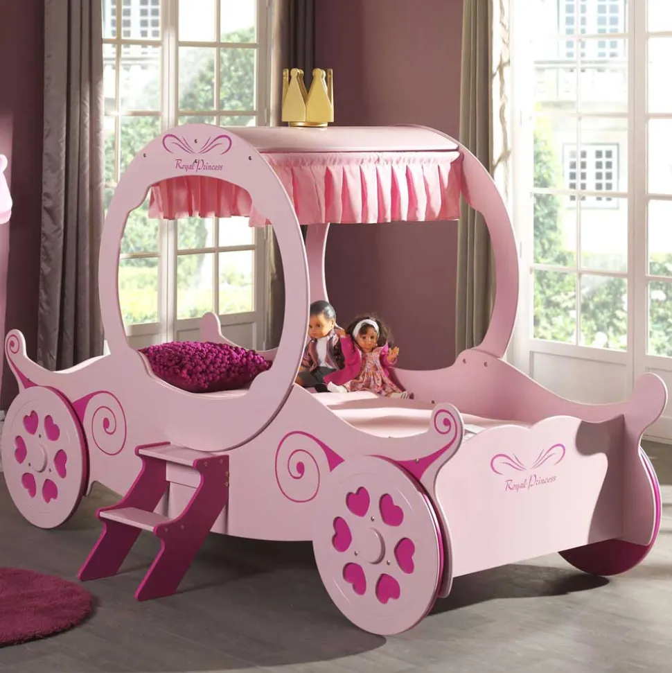 Kinderbett Valentine im Prinzessin Design