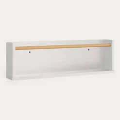 Kinderzimmer Hängeregal in Weiß und Buche - Vichada