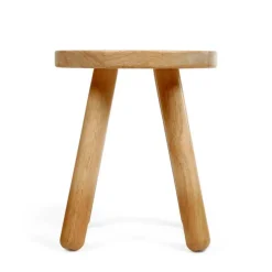 Kinderzimmer Holzhocker aus Gummibaum - Ivano