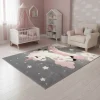 Kinderzimmer Teppich mit Einhorn - Ovestica