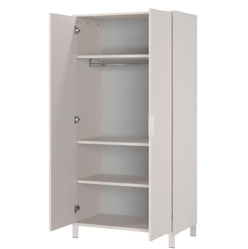 Kinderzimmerschrank in Hellgrau - Afilon