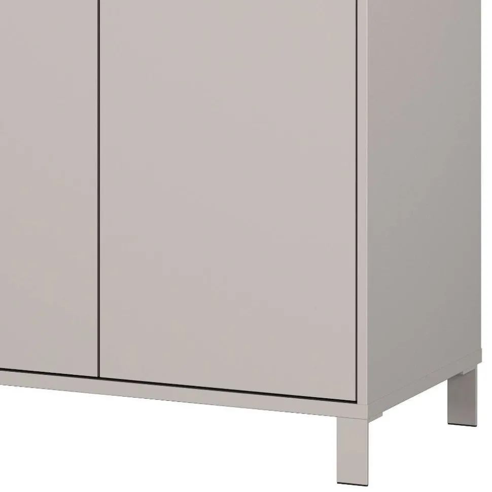 Kinderzimmerschrank in Hellgrau - Afilon