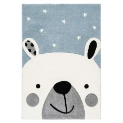 Kinderzimmer-Teppich mit Eisbär Motiv - Beaching