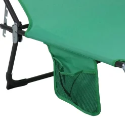 Klappbare Gartenliege mit Dach - Bobila