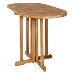 Klappbarer Balkontisch aus Teakholz - Senvelita