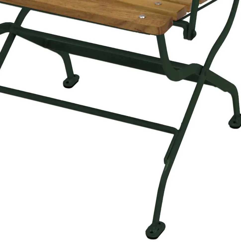 Klappbarer Biergartenstuhl mit Armlehnen - Maidino