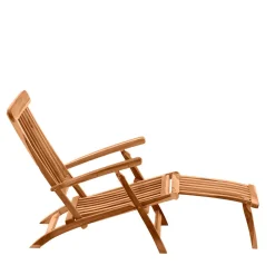 Klappbarer Deckchair inklusive Fußablage - Klahuma