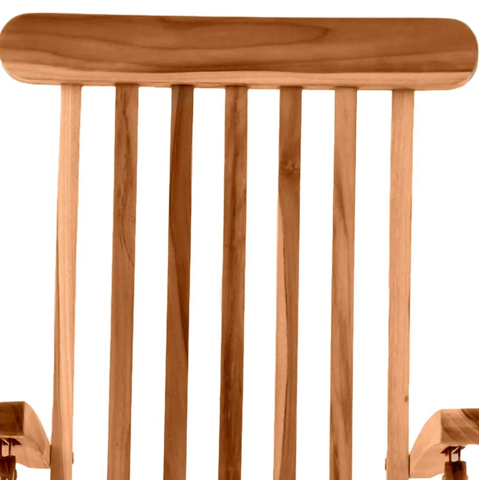 Klappbarer Deckchair inklusive Fußablage - Klahuma