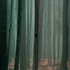 Klappbarer Paravent Herbstwald Fotodruck - Stacie