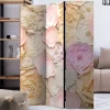 Klappbarer Paravent mit Blumen Foto - Nurzia
