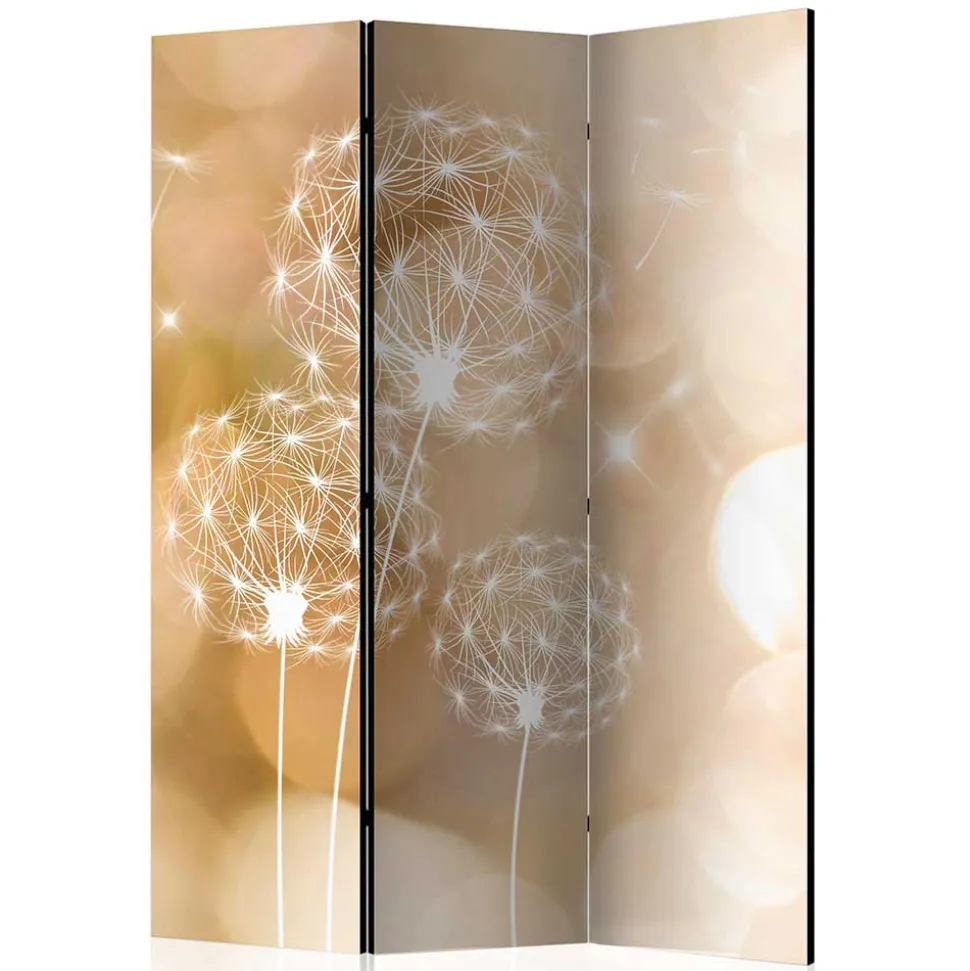 Klappbarer Paravent mit Pusteblumen - Ansonka