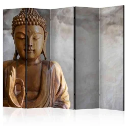 Klappbarer Raumteiler mit Leinwand - Casandro