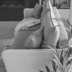 Klappbares Sofa in Rosenholz Stoff - Naviron