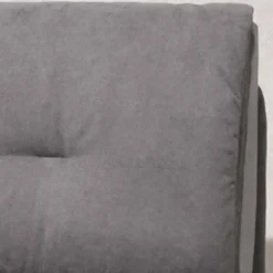 Klappsessel in Silber Grau Webstoff - Belania