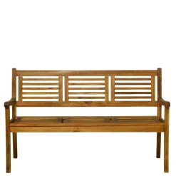 Klassische Gartenbank aus Akazie Massivholz - Detroit