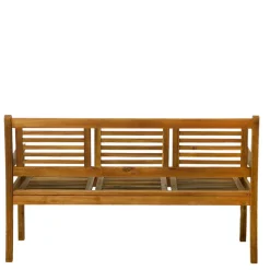 Klassische Gartenbank aus Akazie Massivholz - Detroit