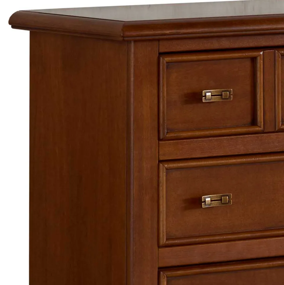 Klassische Kommode in Walnuss Braun - Istefanio