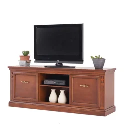 Klassische Wohnzimmer Wohnwand Set - Sienna (dreiteilig)