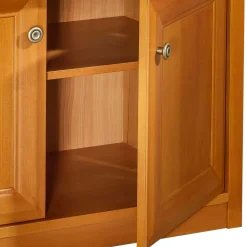 Klassischer Schreibschrank in Kirschbaum - Valbera