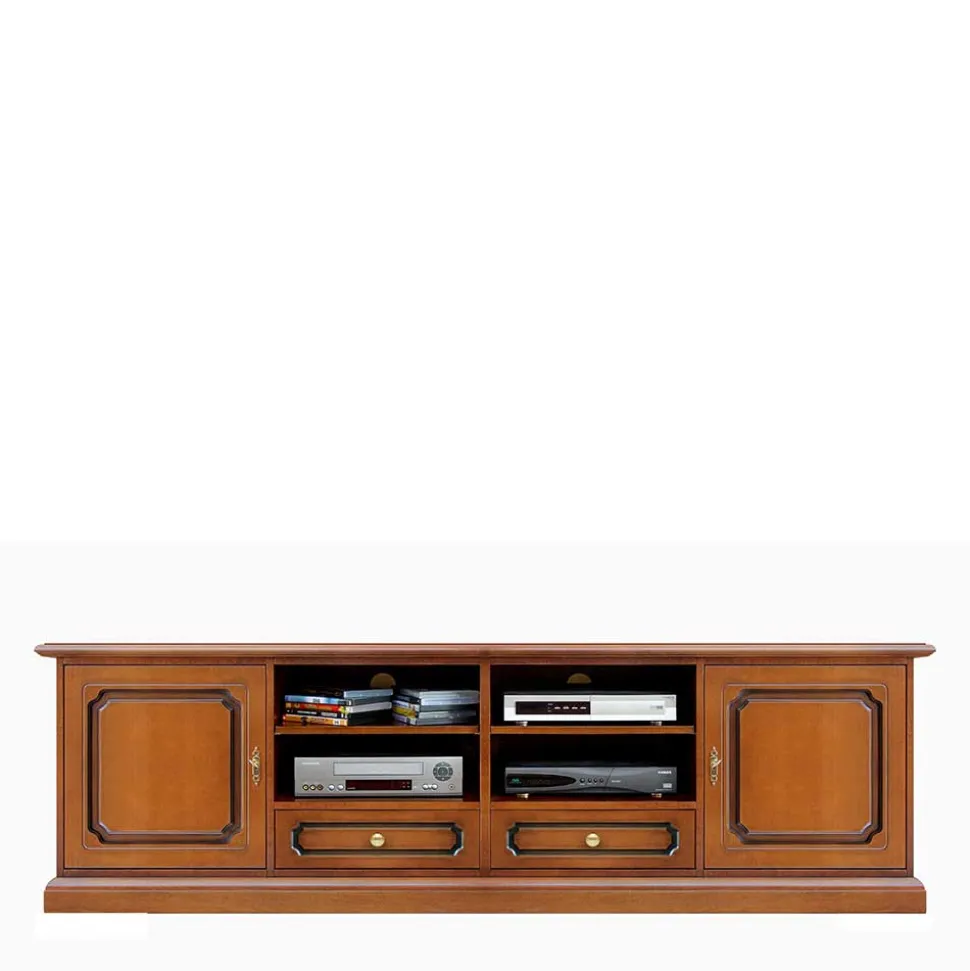 Klassischer TV Unterschrank 201 cm breit - Kimms