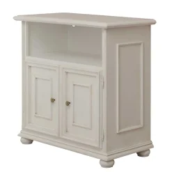 Klassischer TV Unterschrank in Antikweiß - Vicina