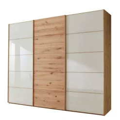 Kleiderschrank 250 cm breit mit zwei Höhen - Nikoba