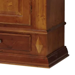 Kleiderschrank Gargano in Kirschbaumfarben