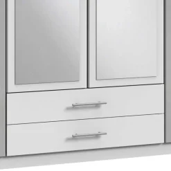 Kleiderschrank in Betonoptik Lichtgrau - Unesc