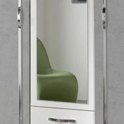 Kleiderschrank in Weiß & Beton Optik Hell - Hotti