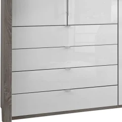 Kleiderschrank mit Passepartout & LED Licht - Empresian
