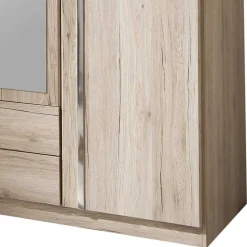 Kleiderschrank mit zwei Schubladen & vier Türen - Lagunara