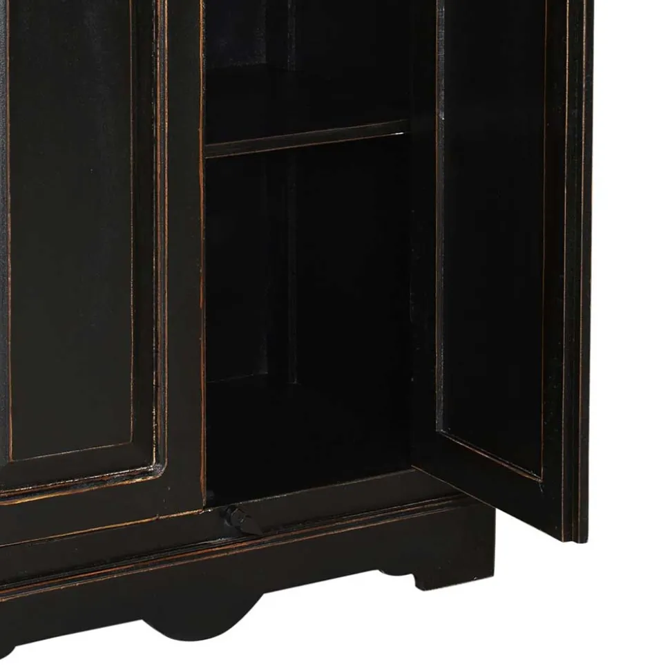 Kleiderschrank Sentiments in Schwarz