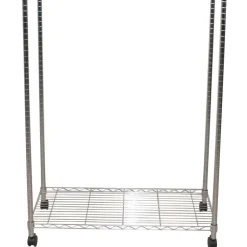 Kleiderwagen Rollgarderobe aus Stahl in Chrom - Didicto