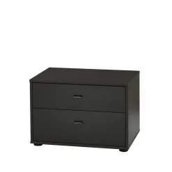 Kleine Kommode Ceolata in Grau Braun