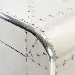 Kleine Kommode Pilot in Silber