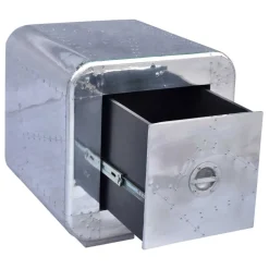 Kleine Kommode Pilot in Silber