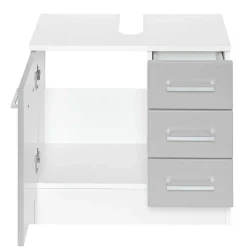 Kleine Möbel Kombi fürs Bad in Grau - Girios (dreiteilig)