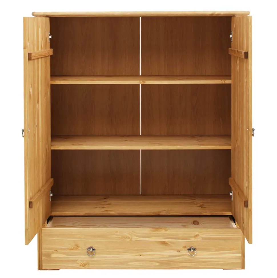 Kleiner Holzschrank mit 2 Türen - Imressa