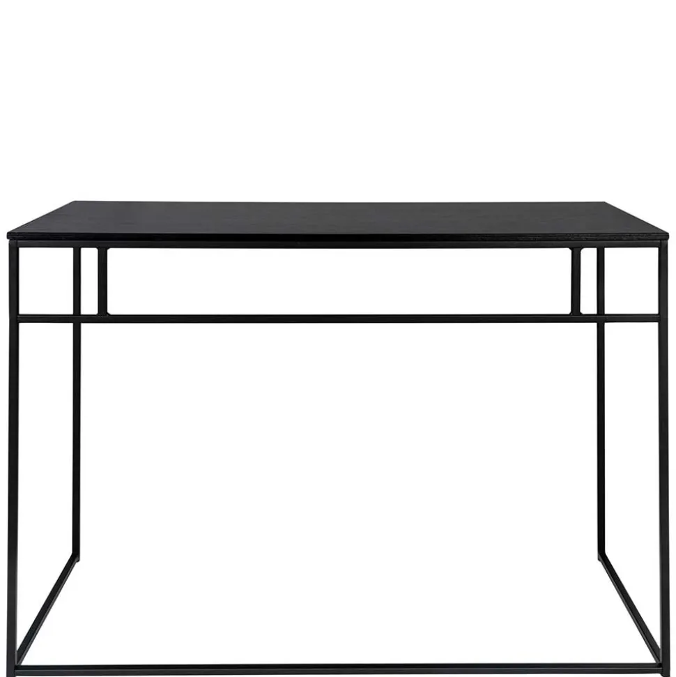 Kleiner Schreibtisch in Schwarz 100x45 - Fiorda
