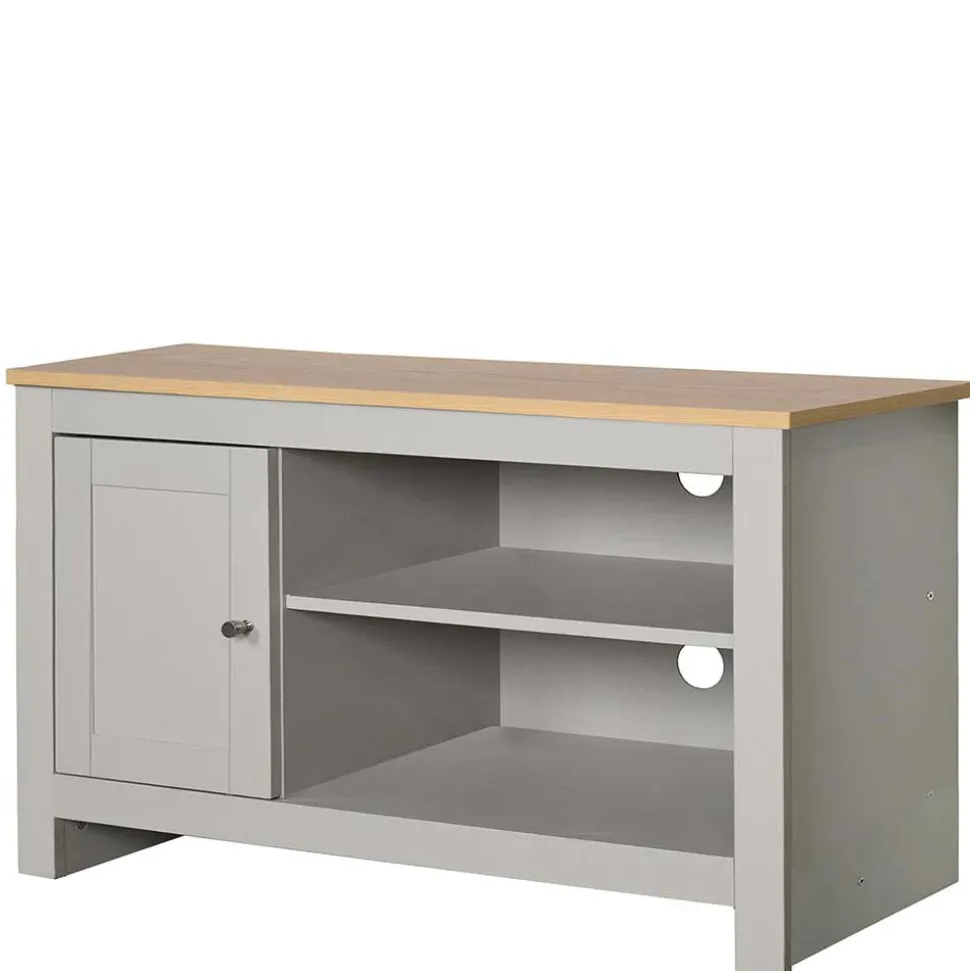 Kleiner TV Unterschrank mit 95 cm Breite - Poliesti