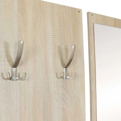 Kleines Flurmöbel Set im Holz Look - Aberdeen (dreiteilig)