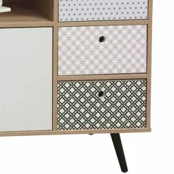 Kleines Sideboard Drondo im Retro Design