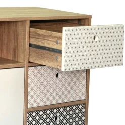 Kleines Sideboard Drondo im Retro Design