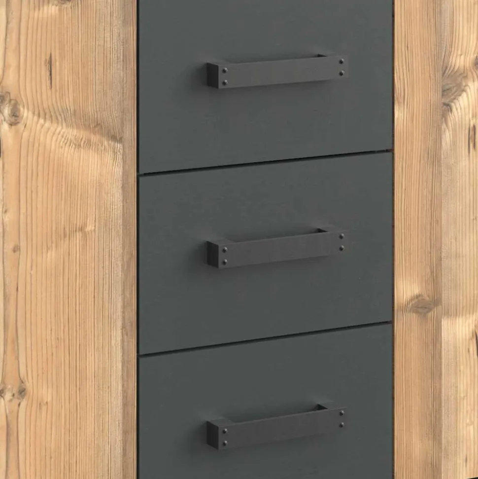 Kleines Sideboard in Tannen Dekor - Ardila