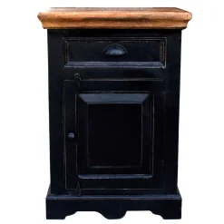 Kolonialstil Badmöbel in Schwarz - Sentiments (fünfteilig)