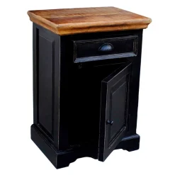 Kolonialstil Badmöbel in Schwarz - Sentiments (fünfteilig)