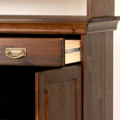 Kolonialstil Buffet in Kiefer dunkel - Jurcavs